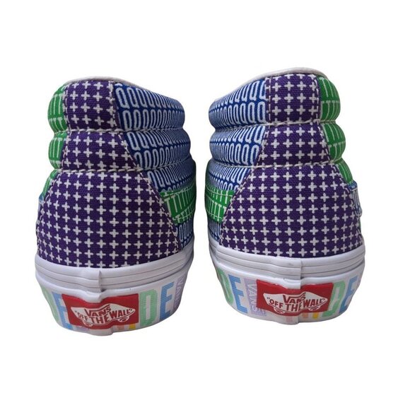 Vans‎ Sneakers Sk8 Mid Womens 5.5 Mens 4 Pride Lace Up Canvas LGBTQ - Picture 4 of 11